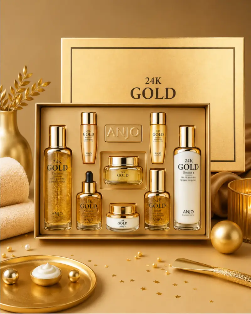 Anjo Professional 24K Gold Skin Care 6 Set